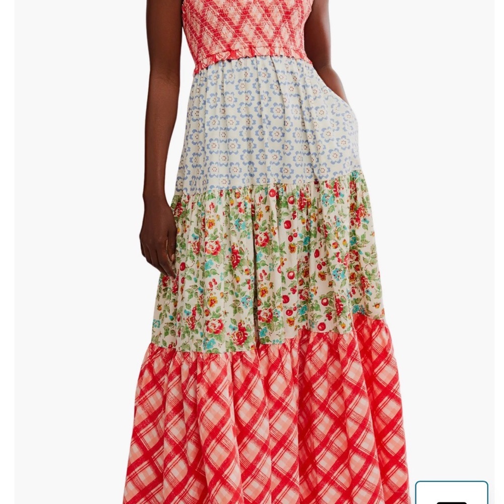 Free people Floral Patchwork Maxi Dress - Picture 3 of 4